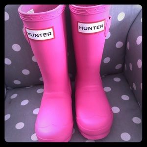 Toddler girl hunter boots